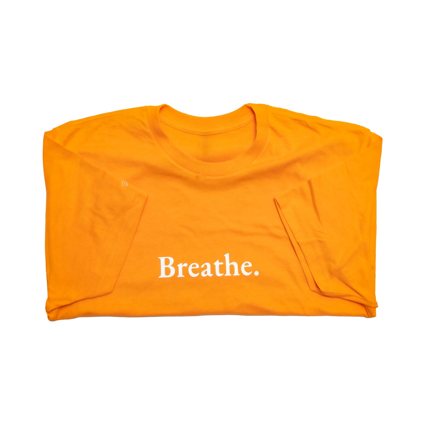 Breathe. Apparel - Orange Activewear T-Shirt