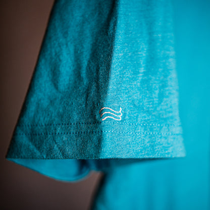Breathe. Apparel - Turquoise Activewear T-Shirt
